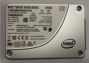 Intel SSD DC S4500 Series 240GB 2,5"SATA3 Solid State Drive SSDSC2KB240G7 !! - Bild 1 von 1