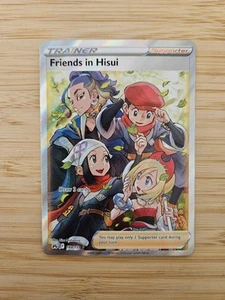 Friends in Hisui 148/159 Crown Zenith NM Full Art Pokemon Card - Picture 1 of 2