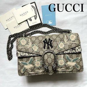 Gucci Yankees Schultertasche Dionysus Snake Leather - Bild 1 von 17