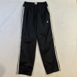Adidas Climacool 3 Stripe Ankle Zip Mesh Lined Windbreaker Track Pants Sz Medium - Picture 1 of 14
