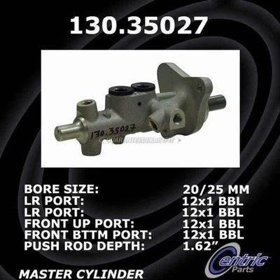 Cilindro maestro de freno centrado para Mercedes AMG 2001-2012 Foto 1 de 4