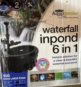 Aquagarden Pennington, Inpond 6 in 1 Pond & Water Pump, Filter, UV Clarifier,... - Picture 1 of 3