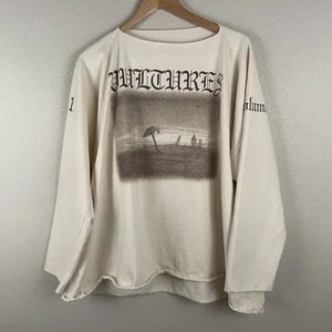 Yeezy Vultures 3 Long Sleeve T Shirt Kanye West Volume 1 Oversized - Picture 1 of 3