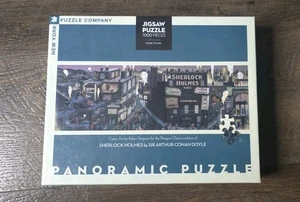 New York Company Sherlock Holmes literarisches Cover Art 1000-teiliges Puzzle - Bild 1 von 2