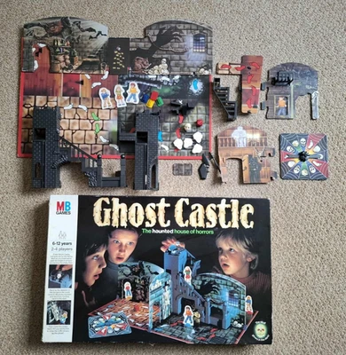 Vintage Boxed 1985 MB Games Ghost Castle Board Game COMPLETE* - Image 1 of 4