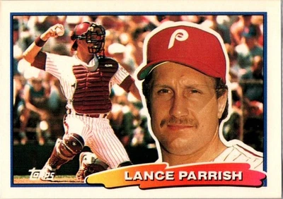 1988 Topps Big Lance Parrish Philadelphia Phillies #45 - Image 1 of 2
