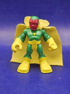Figura suelta 2015 Playskool Heroes Marvel Super Hero Adventures Vision 2,5" - Imagen 1 de 6