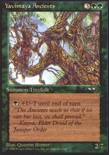 Yavimaya Ancients (No Horse) - Alliances # MTG Magic The Gathering - Image 1 of 1