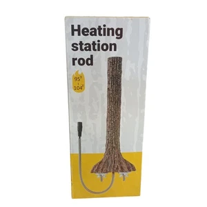 Heated Bird Perch Thermostatical Bird Cage Heater Bird Warmer Station Rod 95-104 - Picture 1 of 9