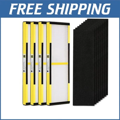 Calidad del aire mejorada: paquete de 4 filtros HEPA y carbón activado para modelos Guardian Foto 1 de 4