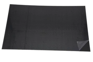 DIY Black Guitar Pickguard Material Sheet 11x17 1 Ply Matte Finish 29x43cm - Picture 1 of 6