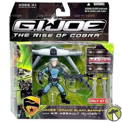 G.I. Joe The Rise of Cobra James Grand Slam Barney w/ Air Assault Glider Set - Image 1 of 4