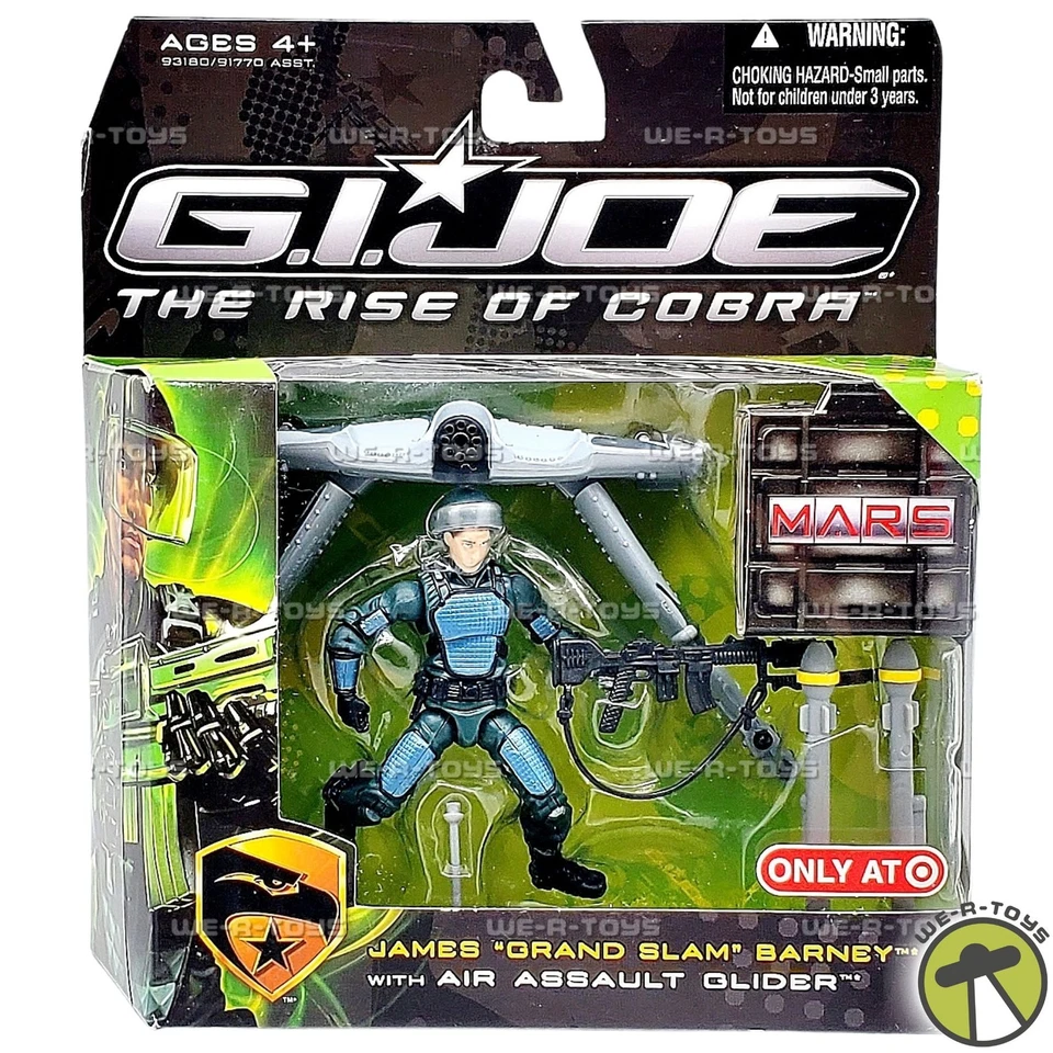 G.i. Joe The Rise of Cobra James Grand Slam Barney Air Hasbro Target 2009