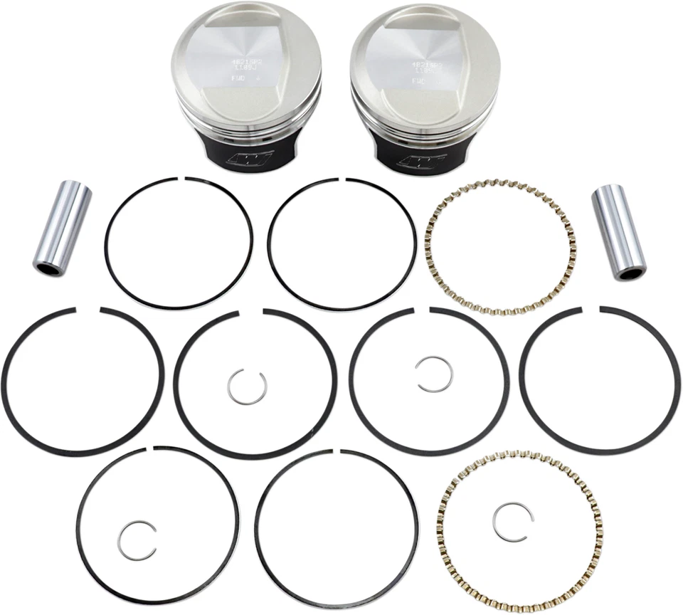 WISECO - K0216P2 - Kit de pistón Tracker Series para Harley-Davidson Tour Glide Clas Foto 1 de 1