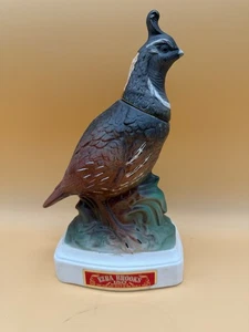 Ezra Brooks California Wachtel Leer Karaffe Vintage - Bild 1 von 5