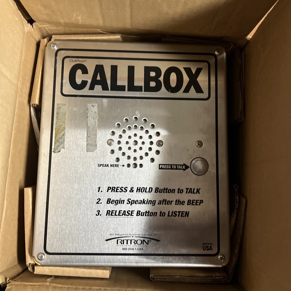 Ritron RQX-151-XT Outpost Callbox (VHF) #2 - Image 1 of 4