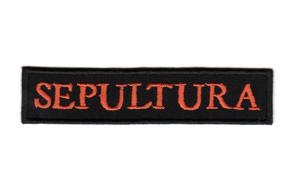 Sepultura Patch | Brazilian Groove Thrash Death Alternative Metal Band Logo - Image 1 of 1