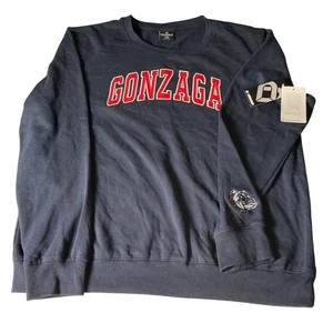 Gonzaga Bulldogs Colosseum NCAA Crew Neck Sweatshirt Womens XXL Pullover - Picture 1 of 7