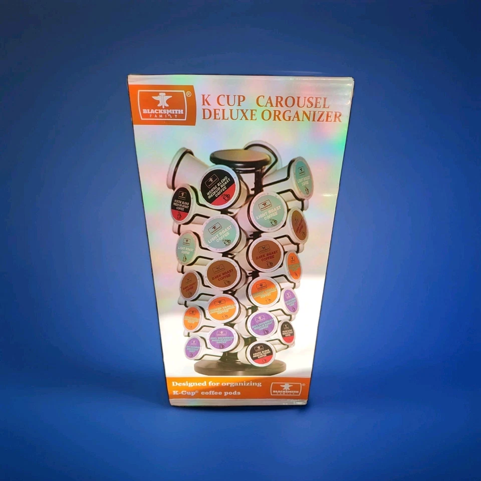 Blacksmith Family K Taza Carrusel Deluxe Organizador Cápsula de Café Almacenamiento Foto 1 de 4
