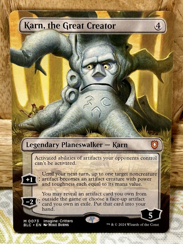 Karn, the Great Creator Commander:Bloomburrow BLC LP MTG IMAGINE CRITTERS - Image 1 of 1