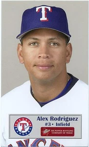 2003 Texas Rangers Dr. Pepper #25 Alex Rodriguez SGA New York Yankees - Picture 1 of 1