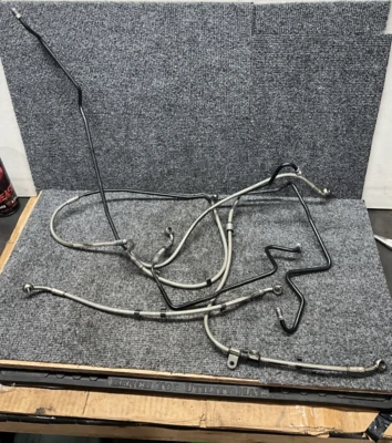 2014 Triumph Daytona 675r ABS Front And Rear Complete Brake Caliper Hoses Lines Foto 1 de 4