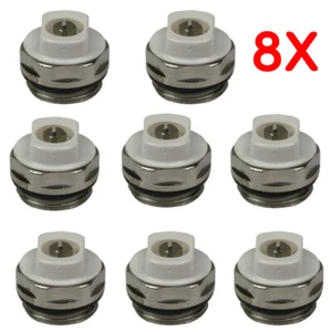 Automatischer 1/2" Heizkörperentlüfter 8Tlg Set Entlüftungsventil vollautomatisc - Bild 1 von 4