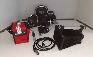 Arriflex 16 16mm camera with 3 Schneider - Kreuznach lenses, matte box and case - Picture 1 of 24