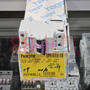 1pcs New hager【xM740u1】2P/40A circuit breaker - Picture 1 of 2