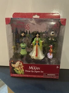 DISNEY MULAN DRESS UP FIGURE SET......(NEW IN BOX) - Picture 1 of 3