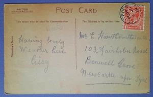 Postcard Hermitage Rd,Hitchin,Hertfordshire,Postmark Stotfold,Bedfordshire 1920 - Picture 1 of 3