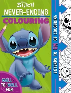 NEU Disney LILO und STITCH NEVER ENDING COLORING erweitert auf 6M POSTER AUF COL - Bild 1 von 5