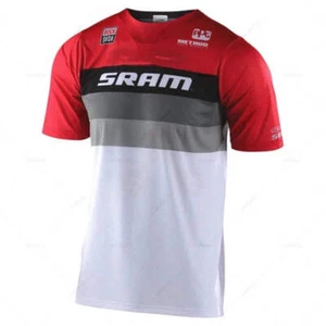 Cycling Bike Shirts New Sram Downhill Jerseys Long Short Sleeves MTB Offroad DH - Picture 1 of 110