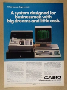 1984 Casio Retail Management System FP Personal Computer vintage print Ad - Picture 1 of 1