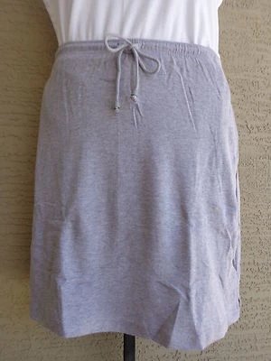 Woman Within S 10-12W Soft Cotton Blend Sport Knit Stretch Waist Skort Plus  - Image 1 of 3