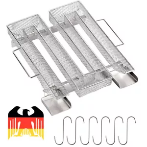 Edelstahl Kaltrauchgenerator Zum-Kalträuchern Kaltraucherzeuger Sparbrand Smoker - Bild 1 von 12