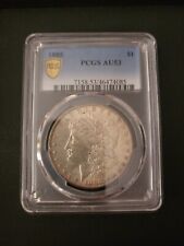 1885-P  Morgan Silver Dollar  PCGS AU53  