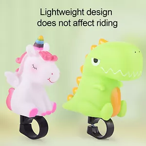 Kids Cycling Bicycle Bike Ring Bell Horn Alarm Cute Cartoon Boys Girls Gift - Picture 1 of 14