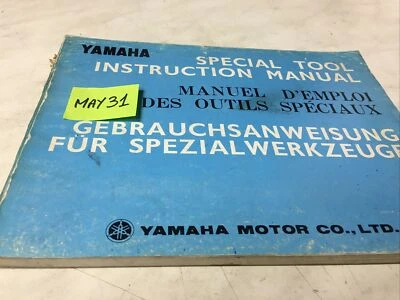 Yamaha Aplicación De Herramientas Especiales Revisión Técnica Manual Taller. 74 - Imagen 1 de 4