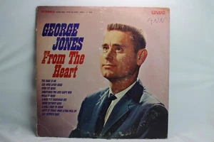 George Jones From The Heart Vinyl Record Tested Used - Picture 1 of 5