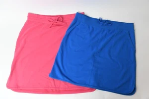 T by Talbots Women's Size Medium Cotton Athletic Sporty Skirt Lot of  2 NEW - Picture 1 of 15