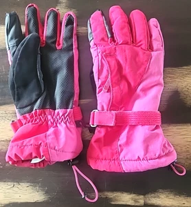 Land’s End Winter Gloves Big Kids Pink Size Large Ski Snowboard - Picture 1 of 7