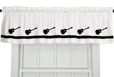 Cenefa ventana guitarra acústica en tu elección de colores decoración hecha a mano Foto 1 de 4