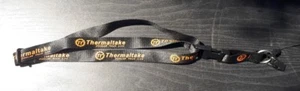 Official ThemalTake Lanyard Neck Strap, has both Crocodile and Small Mobile Clip - Picture 1 of 3