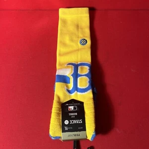BOSTON RED SOX MLB STANCE City Connect Socks YL (Fits US Youth Shoe Sizes 3-5.5) - Picture 1 of 5