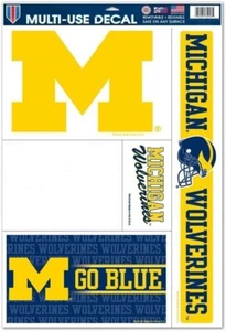 Michigan Wolverines Ultra Decal Set - NEW, missing one sticker - Picture 1 of 2
