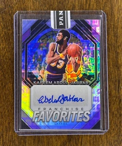 2023 Prizm Kareem Abdul-Jabbar Franchise Favorites Premium Auto /10 Sealed - Imagen 1 de 2