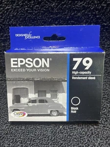 Genuine Epson 79 Black Ink Cartridge T079120 Date: 2020 - Picture 1 of 4