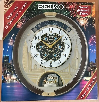 Reloj Seiko Edición Coleccionista 2021 Melodías en Movimiento con Cristales de Swarovski Foto 1 de 4