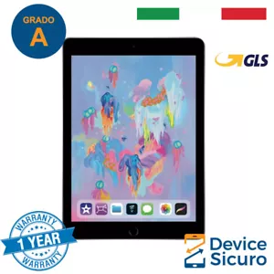Apple iPad 9.7 2018 128gb Wifi rigenerato buono ricondizionato grado AB - Foto 1 di 7